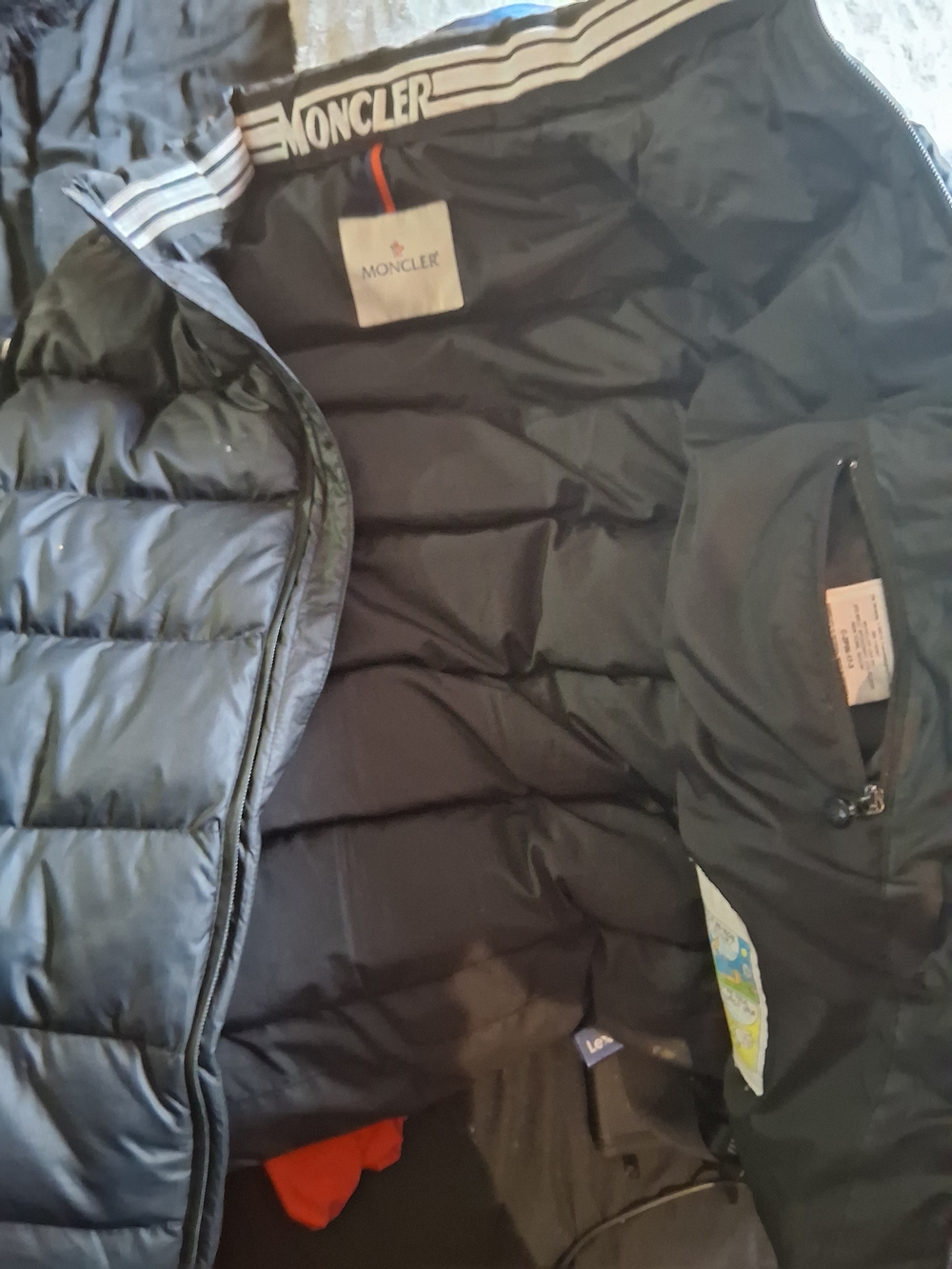 Moncler Black Quilted Puffer Jacket